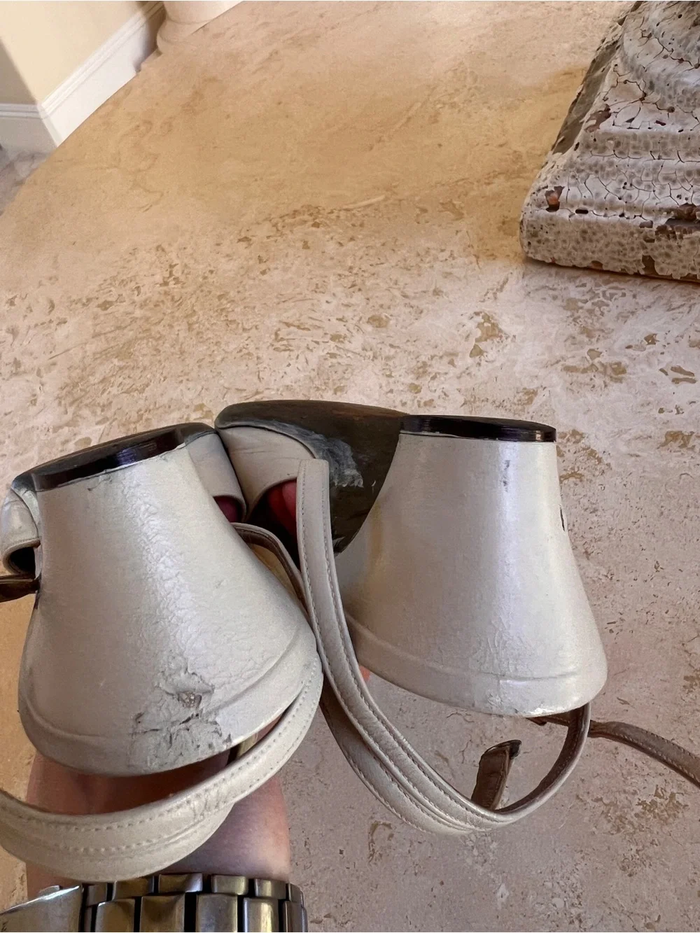 Vintage Christian Dior “Mansart” Slingback Pumps